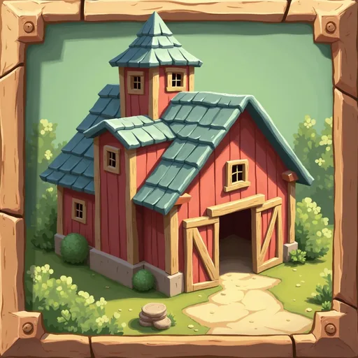 Barn Glow-up (+turrets +garden)