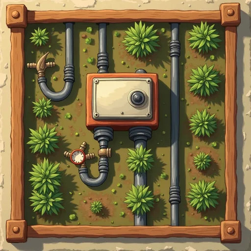 Drip Irrigation + Timer